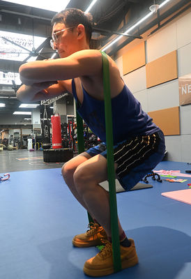 Latex Resistance Bands Exercises OEM ODM 11pcs Resistance Bands
