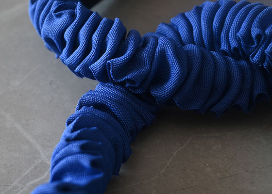 Enhance Your Workouts with Double O Shaped Resistance Bands Featuring NBR Handles and Latex Tubes Covered in Fabric
