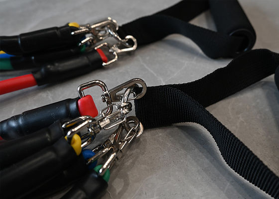 Versatile Ankle Tube Resistance Bands Set with 11 Pieces for Effective Training