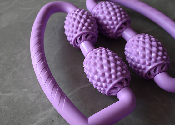 Hand Arm Muscle Roller Massager with 4-Wheel Foam Roller for Neck Pain