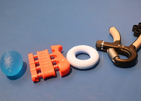 Customize your hand therapy with our 5-piece Finger Grip Training Set, crafted from durable steel and TPR materials.