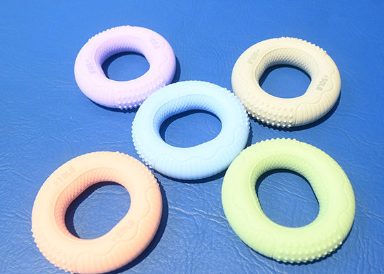 Finger Strengthener: Silicone Grip Ring - Strengthen fingers, forearms with this durable tool.