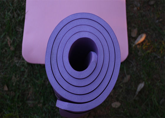 Purple Extra Thick Non-Slip Yoga Mat for Pilates and Exercise