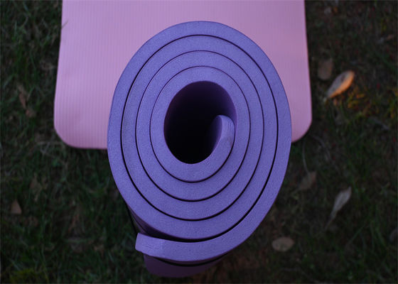 Thick NBR Material Yoga Mat: Cushioned Support for Pilates Exercises, Ideal for Bad Knees and Joint Pain
