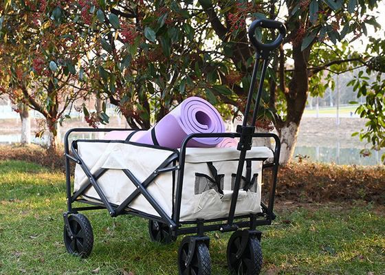 Customizable 150L Folding Wagon Cart: Collapsible Beach Wagon for Outdoor Adventures