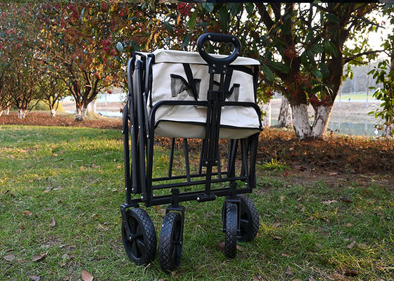 Foldable Wagon with Oxford Fabric for Beach, Large Capacity