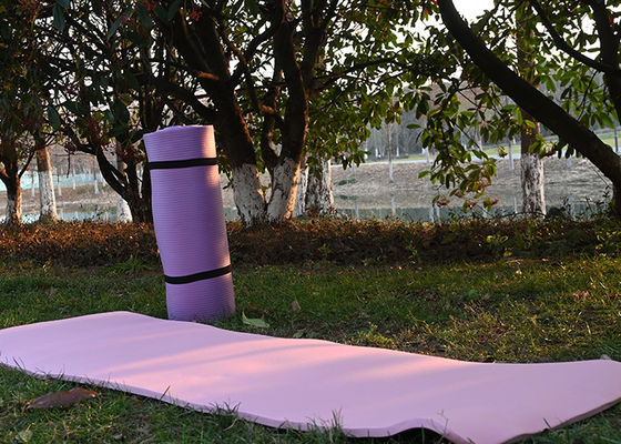 Extra Thick Pink Exercise Yoga Mat - Customizable Colors Available for a Personalized Touch to Your Fitness Routine