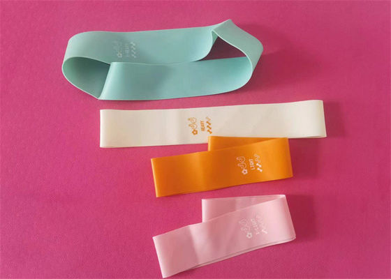 4-Piece Silicone Workout Loops Set for Yoga, Pilates, and Gym Use
