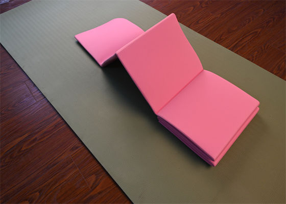 Collapsible Yoga Mat - 6mm Thickness, Blue, Brown, and Pink Color Options