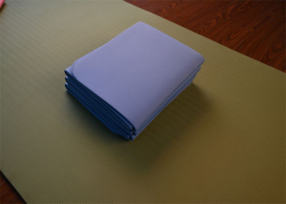 Collapsible Yoga Mat - 6mm Thickness, Blue, Brown, and Pink Color Options