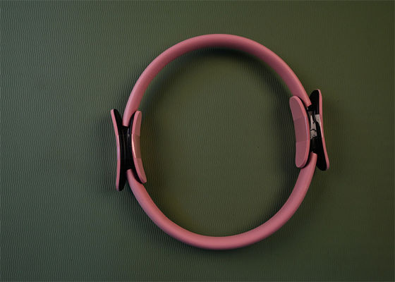 Pink Color 14-inch Pilates Fitness Circle: Customized Resistance Training Ring