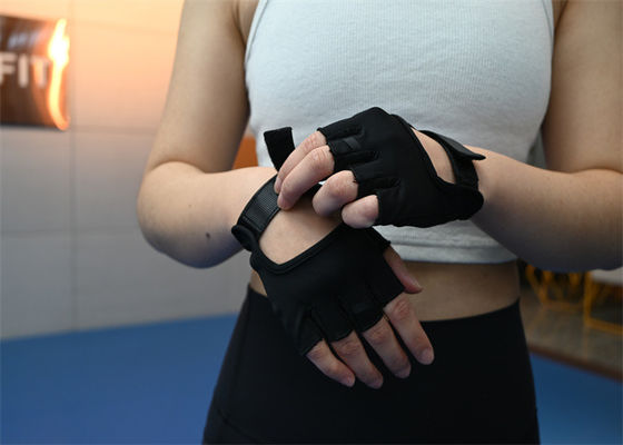 Non-Slip Gym Gloves with Wrist Support, XL-XXL Sizes, Ideal for Weightlifting and Fitness