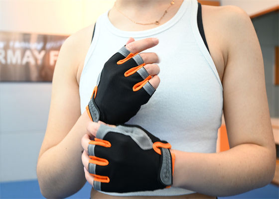 Lightweight and breathable, these fingerless gym gloves are ideal for workouts.