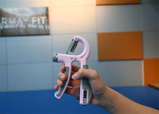 Adjustable Hand Grip Exerciser With Counter Offering 11-132 Lbs Resistance In Multiple Colors