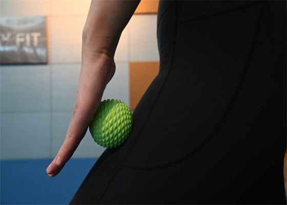 Eco Friendly Silicone Massage Ball For Legs Available In Various Colors Like Blue And Green