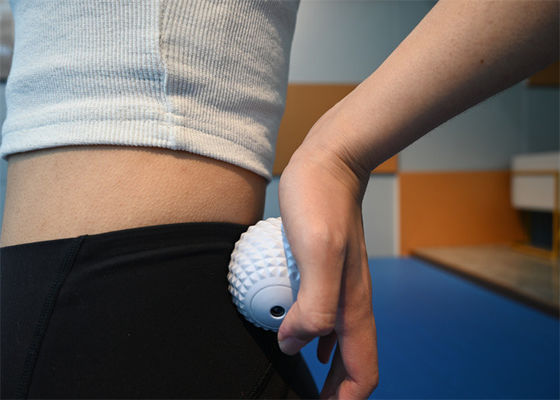 Eco Friendly Silicone Massage Ball For Legs Available In Various Colors Like Blue And Green