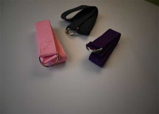 Adjustable D-Ring Yoga Belt Stretching Strap for Enhanced Flexibility and Comfort