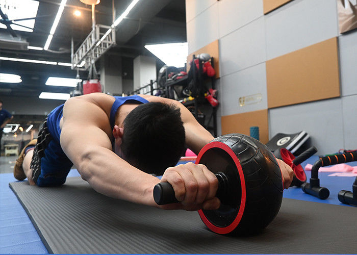 Customizable Wide-Grip ISO Ab Roller Wheel for Effective Core Exercises