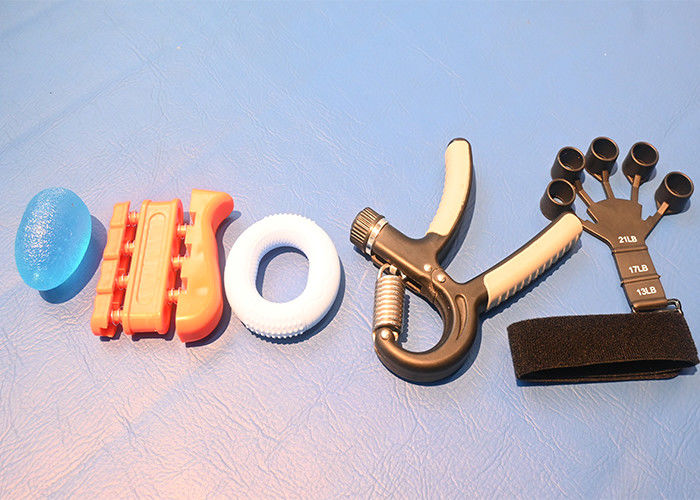Customize your hand therapy with our 5-piece Finger Grip Training Set, crafted from durable steel and TPR materials.