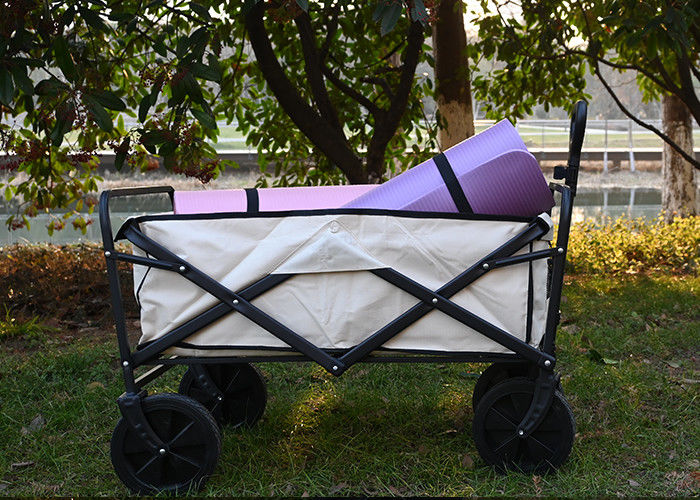 All-Terrain Beach Cart: Foldable 150L Utility Cart with Wheels
