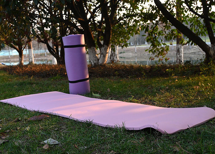 Extra Thick Pink Exercise Yoga Mat - Customizable Colors Available for a Personalized Touch to Your Fitness Routine