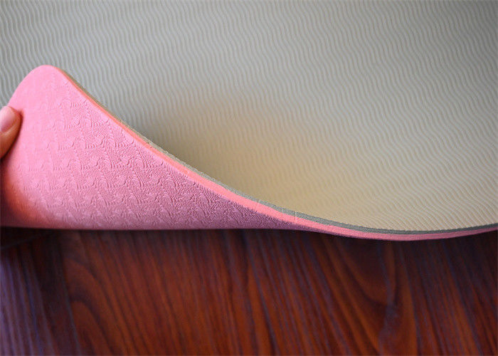 6mm Thickness TPE Material Affordable Yoga Mat For Gym Home Fitness