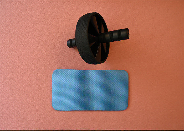 Black Color Portable Ab Roller Wheel For Home Gym Strength Core Training