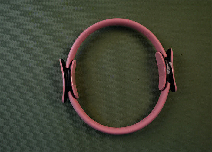 Pink Color 14-inch Pilates Fitness Circle: Customized Resistance Training Ring