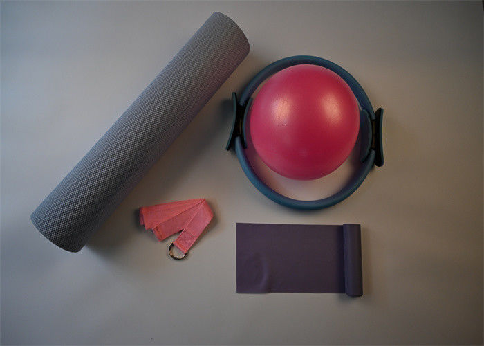 Plastic Rubber Pilates Workout Set - 5-Piece Kit for Comprehensive Pilates Reformer Exercises